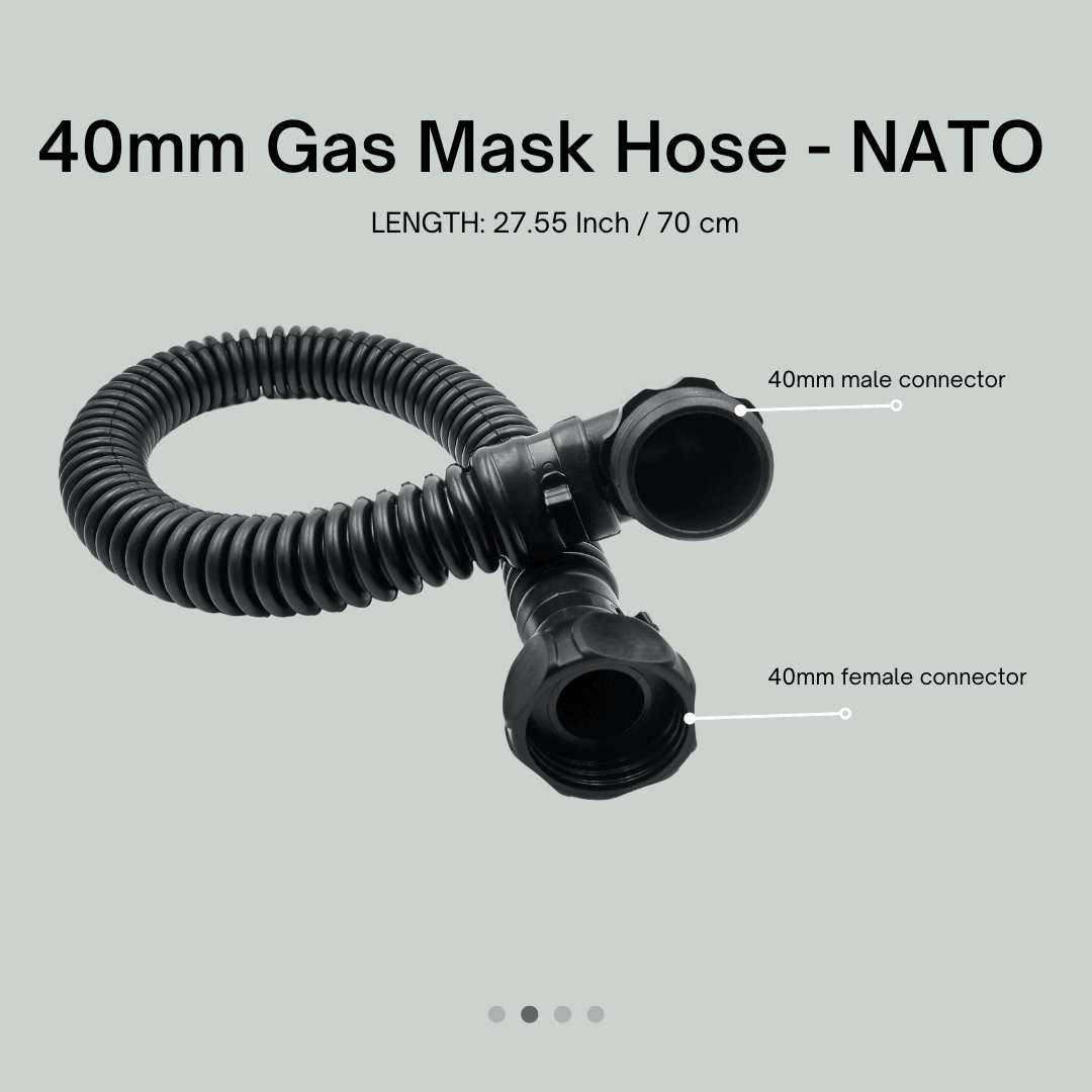 40mm NATO Military Gas Mask Hose – Durable & Reliable |Supergum.shop