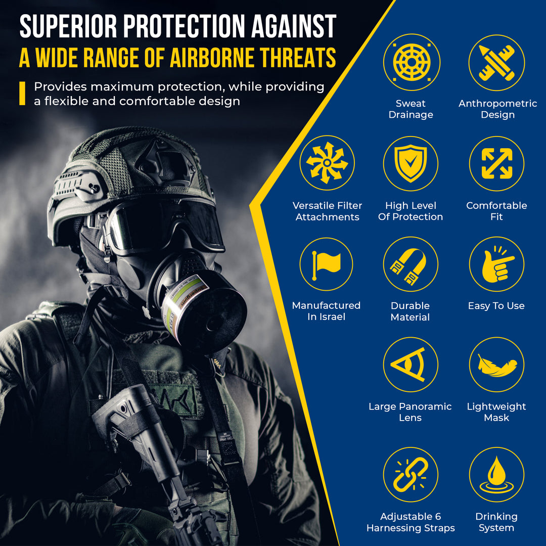 SUPERGUM IM76 Gas Mask