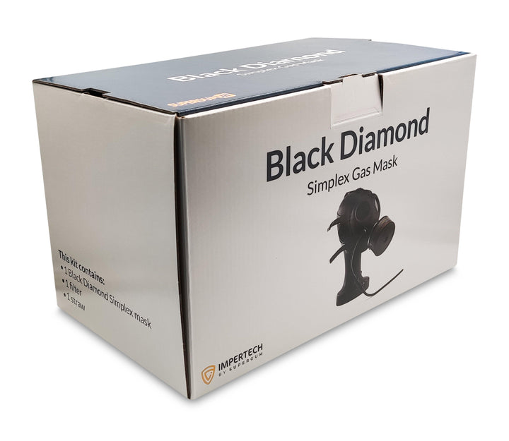 SUPERGUM Black Diamond Simplex Israeli Gas Mask - Supergum.shop
